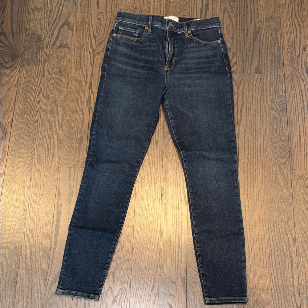 Frame Denim Dark Blue Skinny Jeans